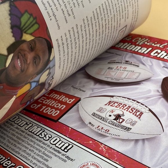 Sports Illustrated Special Issue Nebraska 1994 National Champions. - Picture 6 of 6